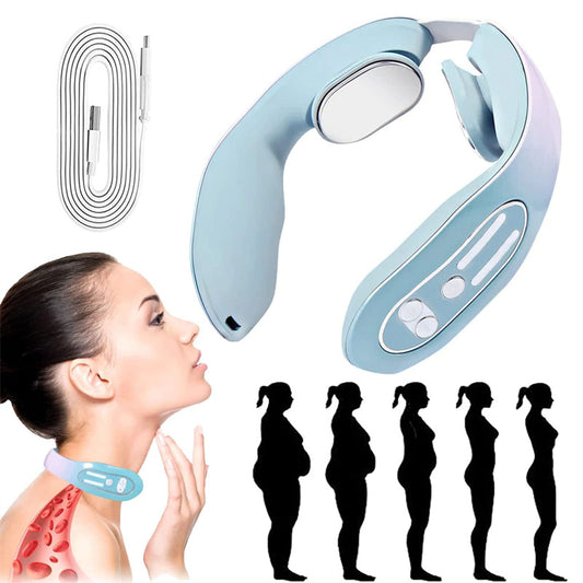 Lymph-Flow Heated Neck Massager