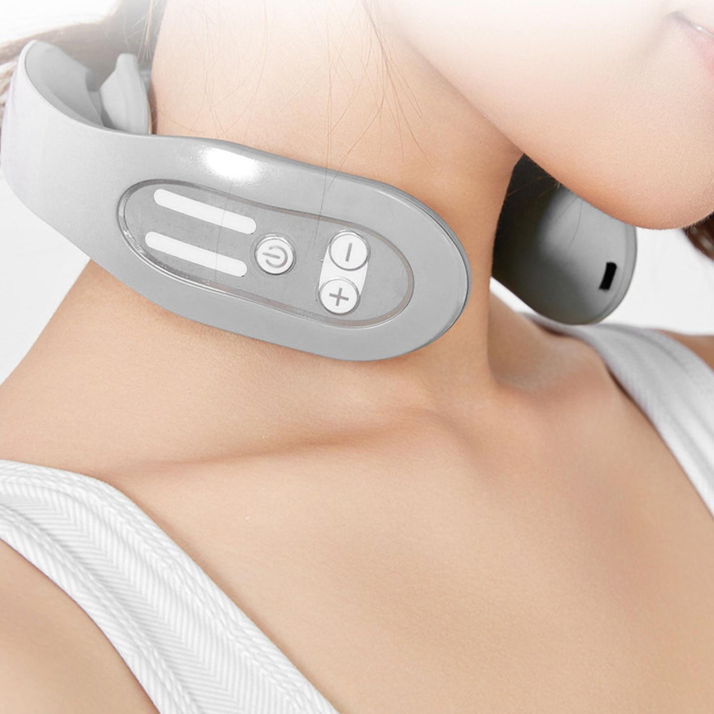 Lymph-Flow Heated Neck Massager